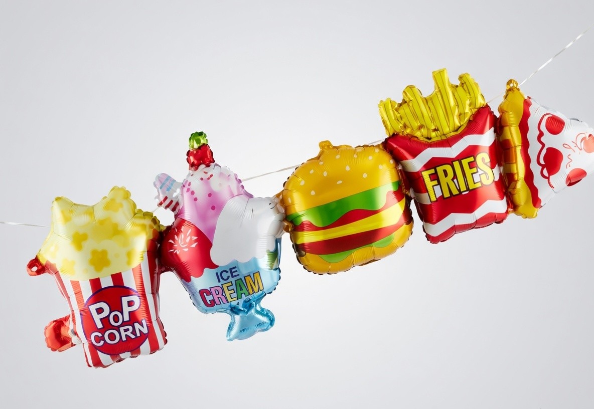 Carnival Food Balloon Garland Set - Celebration Party Decor — view 1